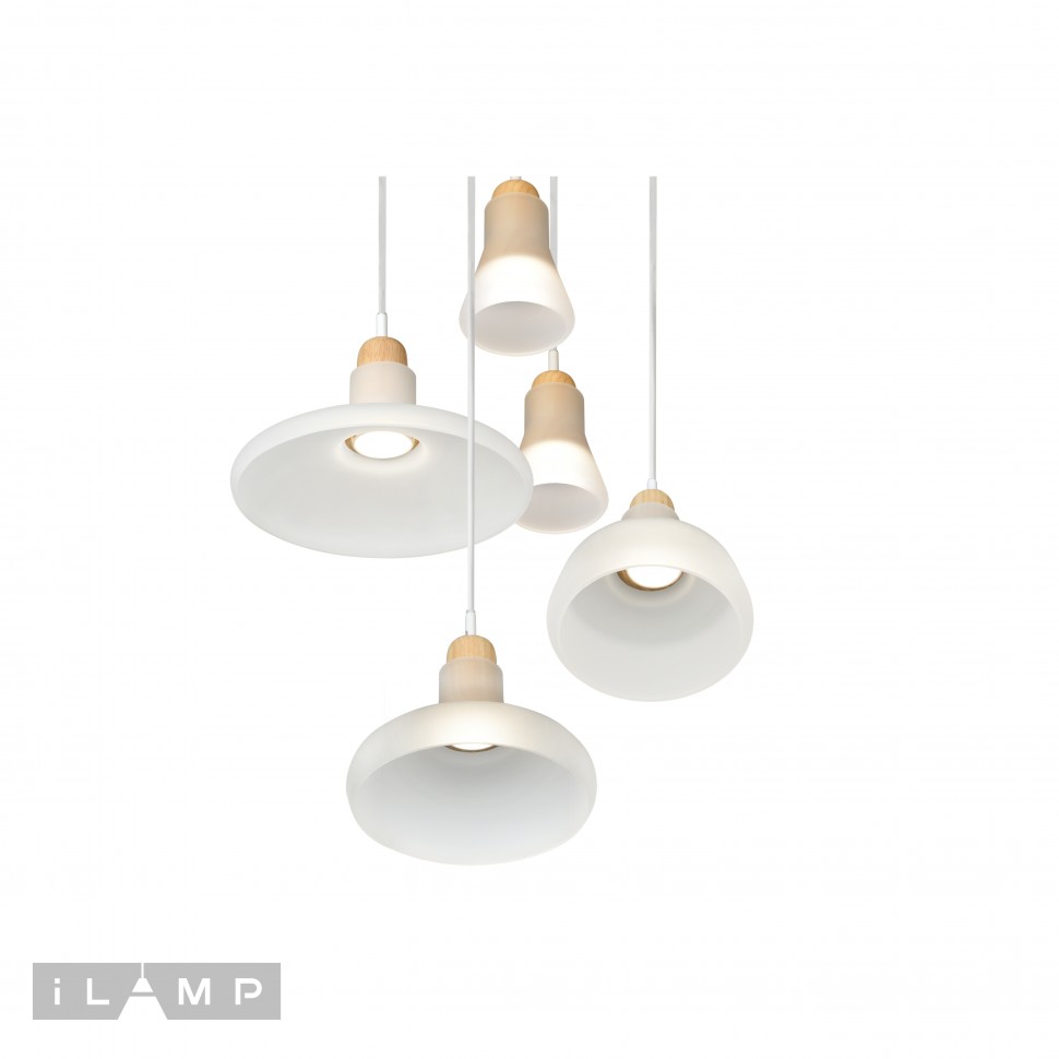 Подвесной светильник iLamp Puro AP9006-5 WH
