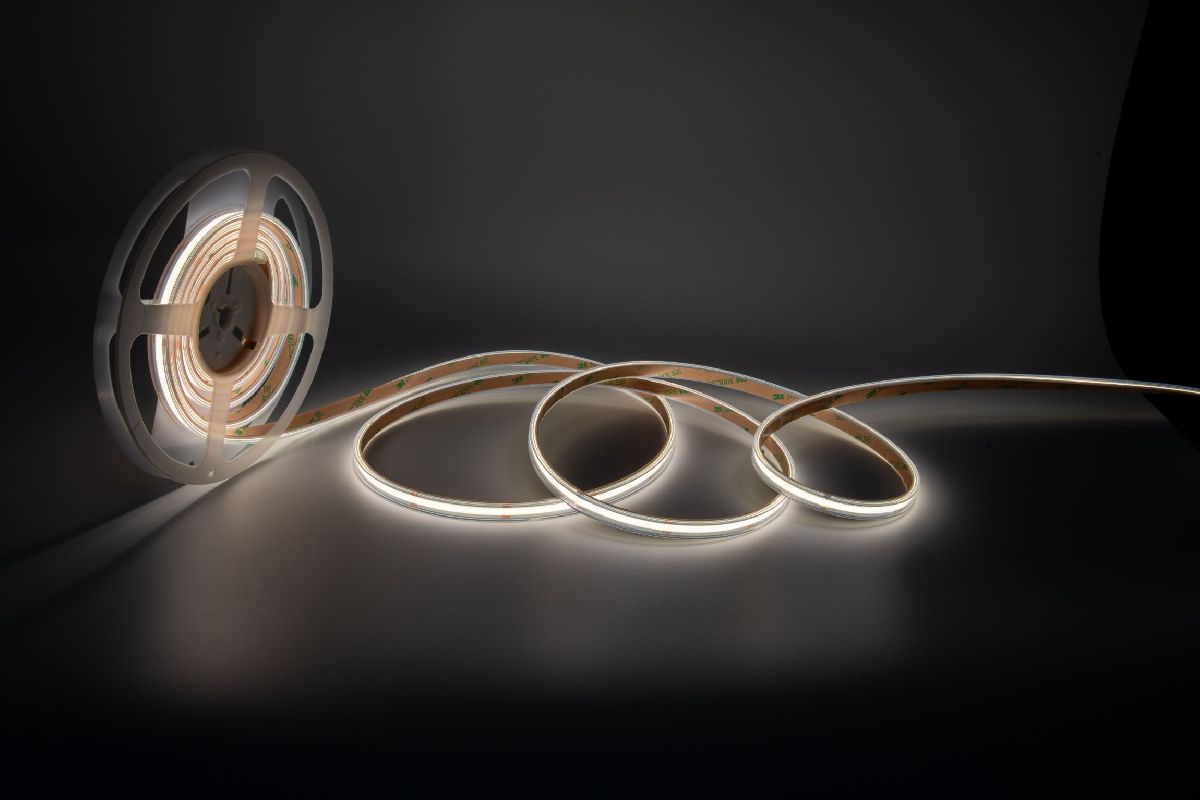 Влагозащищенная светодиодная лента Fiberli 480S-30-67 24В 9,6Вт/м 3000К 5м IP67 12840102