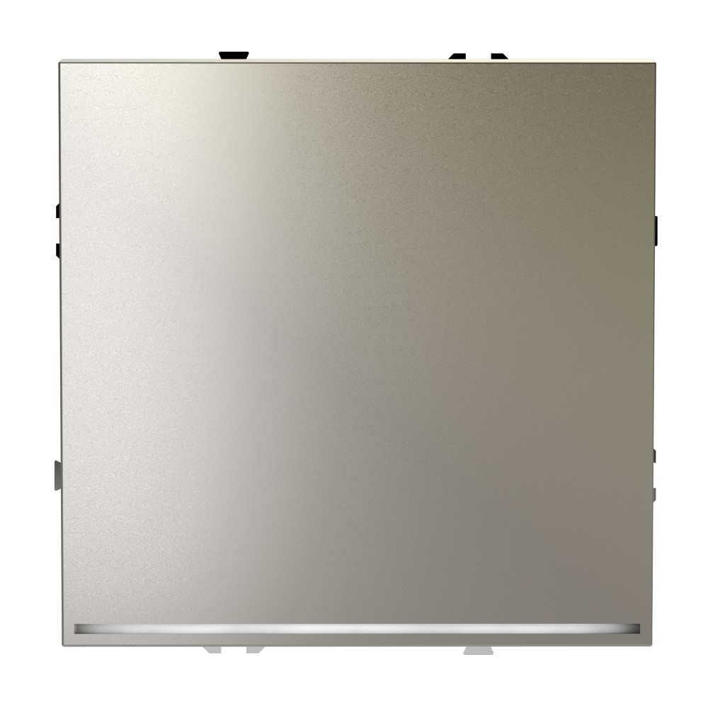 Выключатель одноклавишный с подсветкой Voltum S70 VLS010204 (шелк)