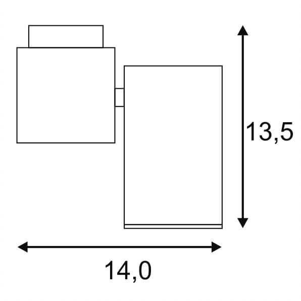Потолочный светильник SLV Enola_B Spot 1 151820