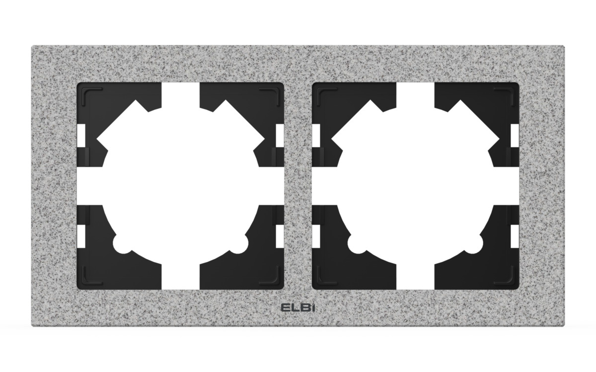 Рамка двухместная ELBI Arya 511-024700-226