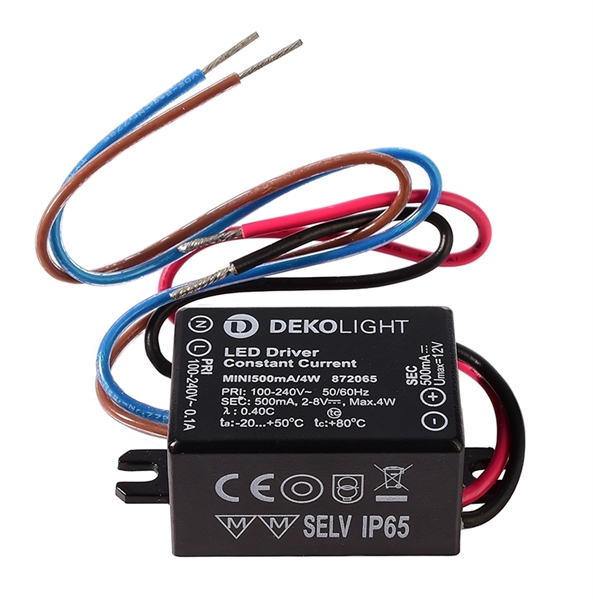 Блок питания Deko-Light Eingangsspannung 4Вт 100-240В IP20 872065