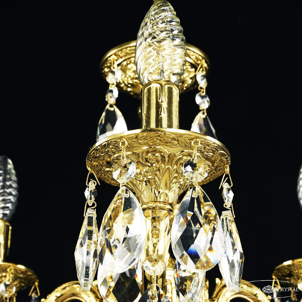 Подвесная люстра Bohemia Ivele Crystal Florence 71102/3/125 B G