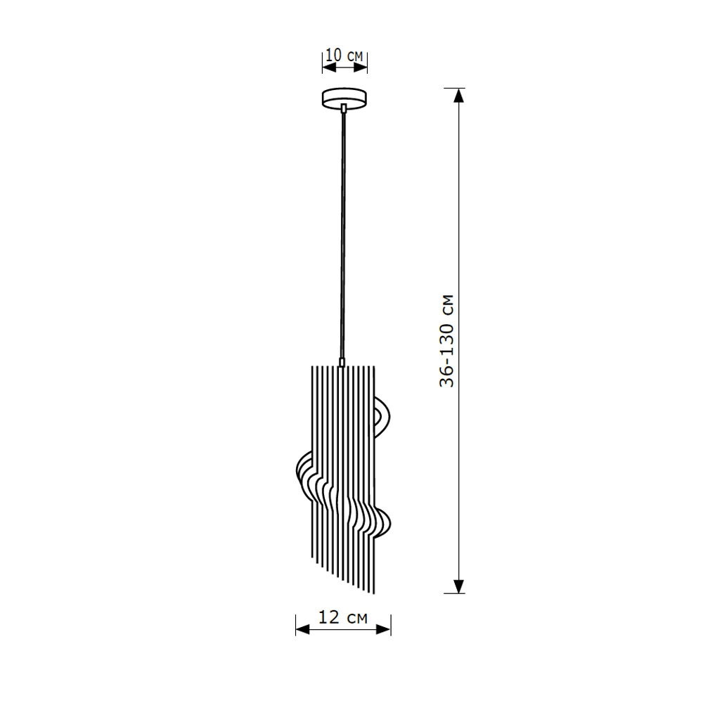 Подвесной светильник LightHall Eden LH012006