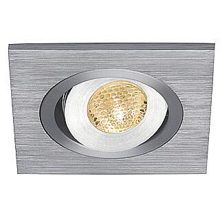 Встраиваемый светильник SLV POWER LED LELEX матированный алюминий 111872