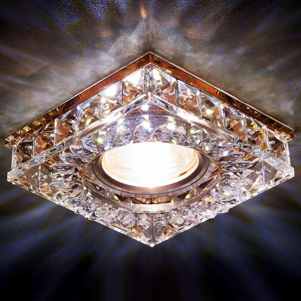 Встраиваемый светодиодный светильник Ambrella Light Led S251 BK