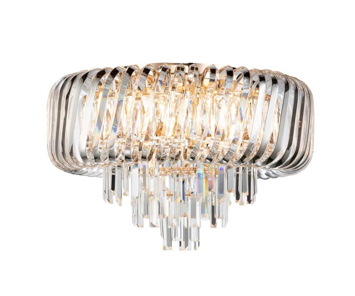 Потолочная люстра Indigo Braccia 12007/8С Gold V000042