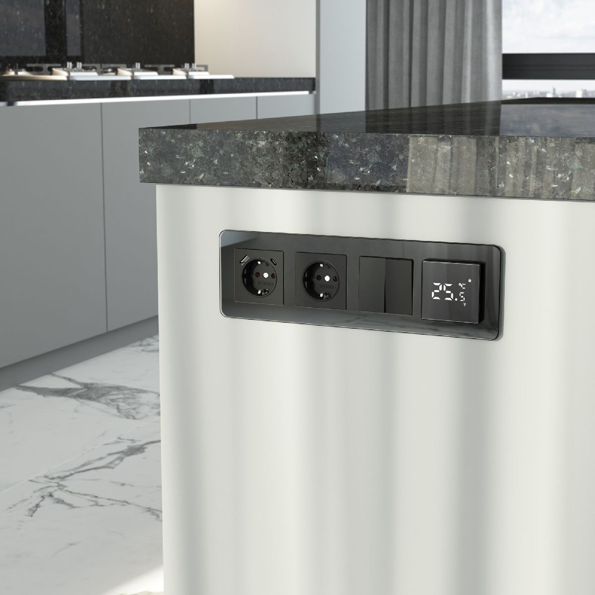 Рамка на 4 поста Werkel Elite W0042448 4690389196232 a063822