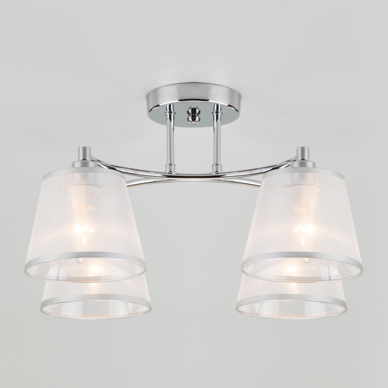 Потолочная люстра Eurosvet Cornetto 60094/4 хром