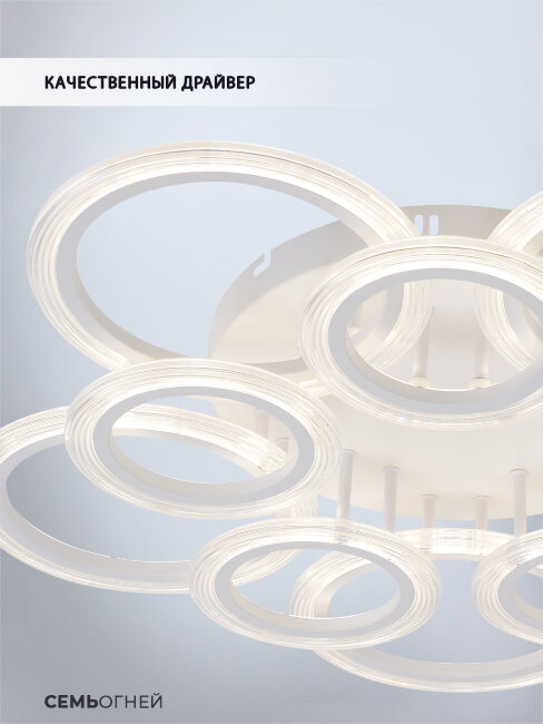 Потолочная люстра Wedo Light Keteri WD6026/10C-WT