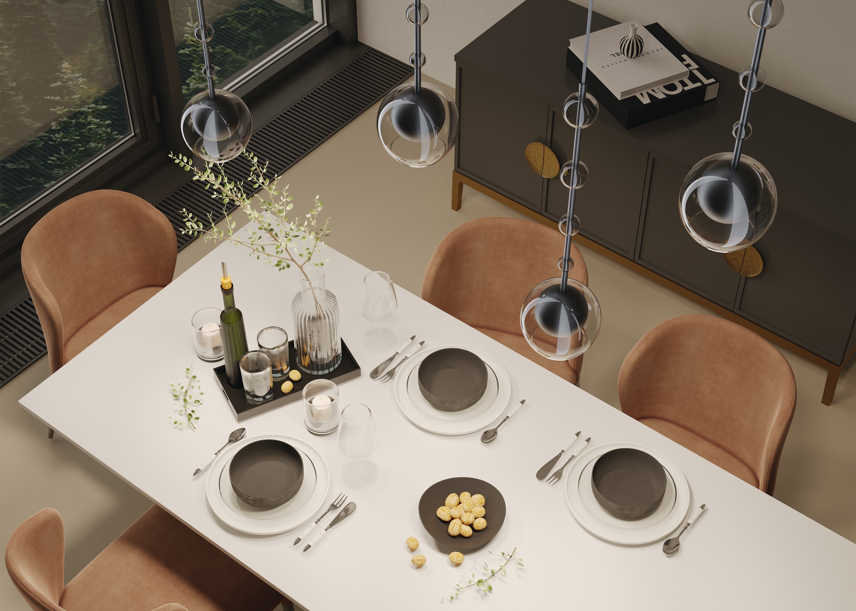 Подвесной светильник Maytoni Ros MOD227PL-01B