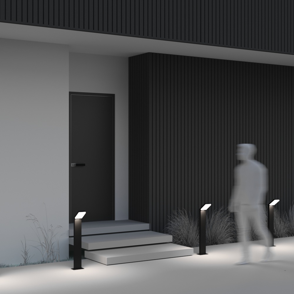 Уличный светодиодный светильник Maytoni Paso O595FL-L12B3K