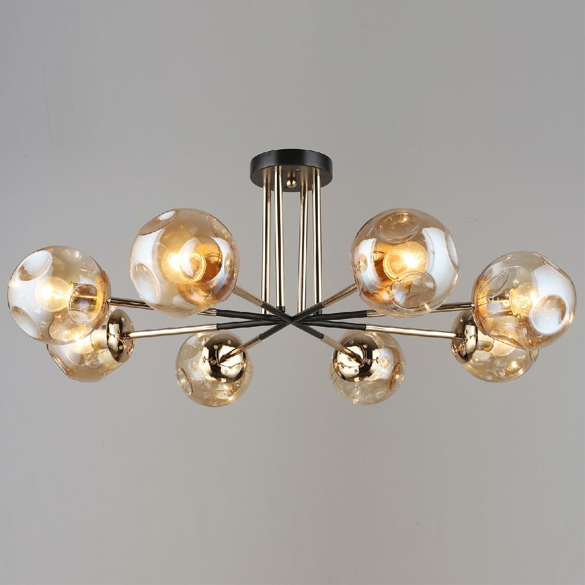 Люстра на штанге Reluce 05014-0.3-08 COFFEE+FGD