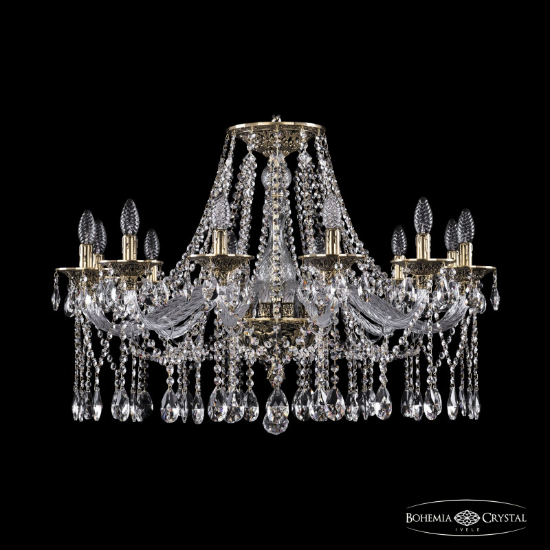 Подвесная люстра Bohemia Ivele Crystal 16113/12/300 GB