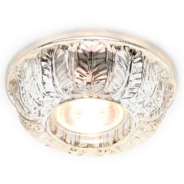 Встраиваемый светильник Ambrella Light Glass D6331 CL/CH