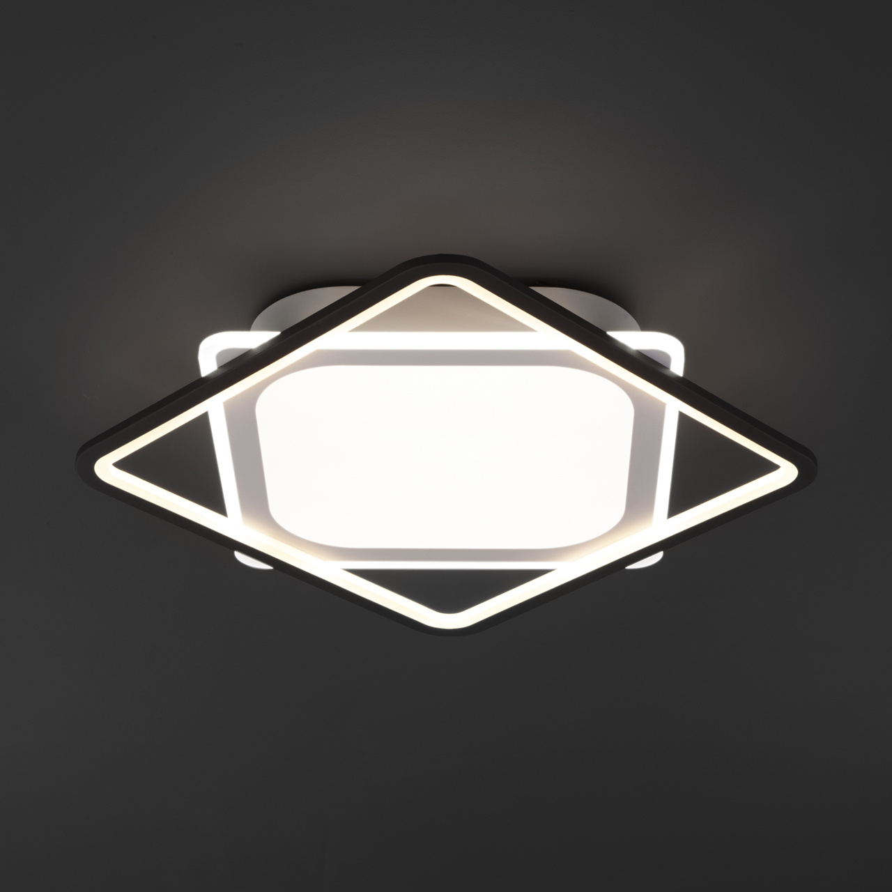 Потолочный светодиодный светильник Eurosvet Shift 90157/1 белый