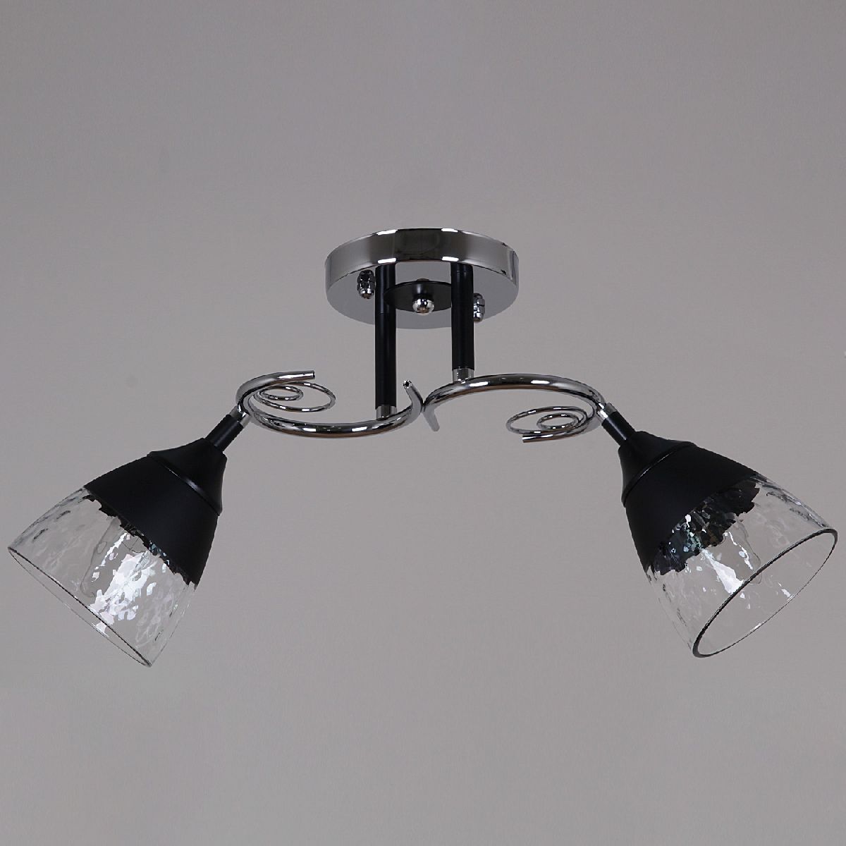 Потолочный светильник Reluce 70139-3.3-02 CR+BK