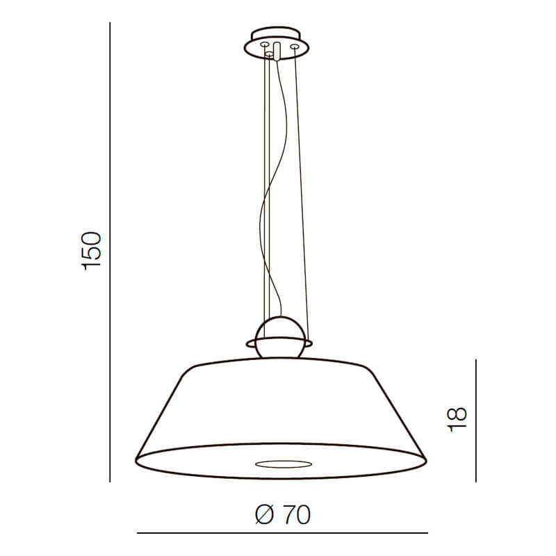 Подвесная люстра Azzardo Lidia XXL AZ1521