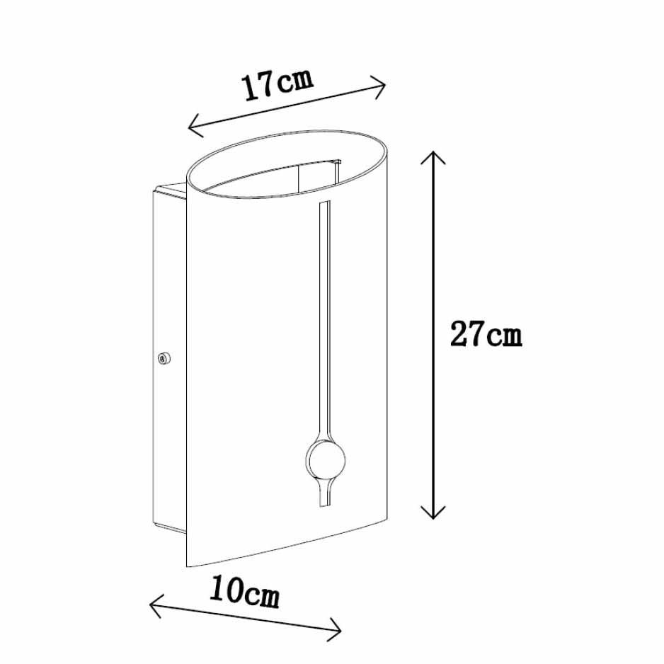 Уличный настенный светильник Lucide Eclips 11836/01/30