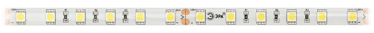 Светодиодная лента Эра 24В 5050 14,4Вт/м 4000К 5м IP65 LS5050-14,4-60-24-65-4000К-5m Б0043117