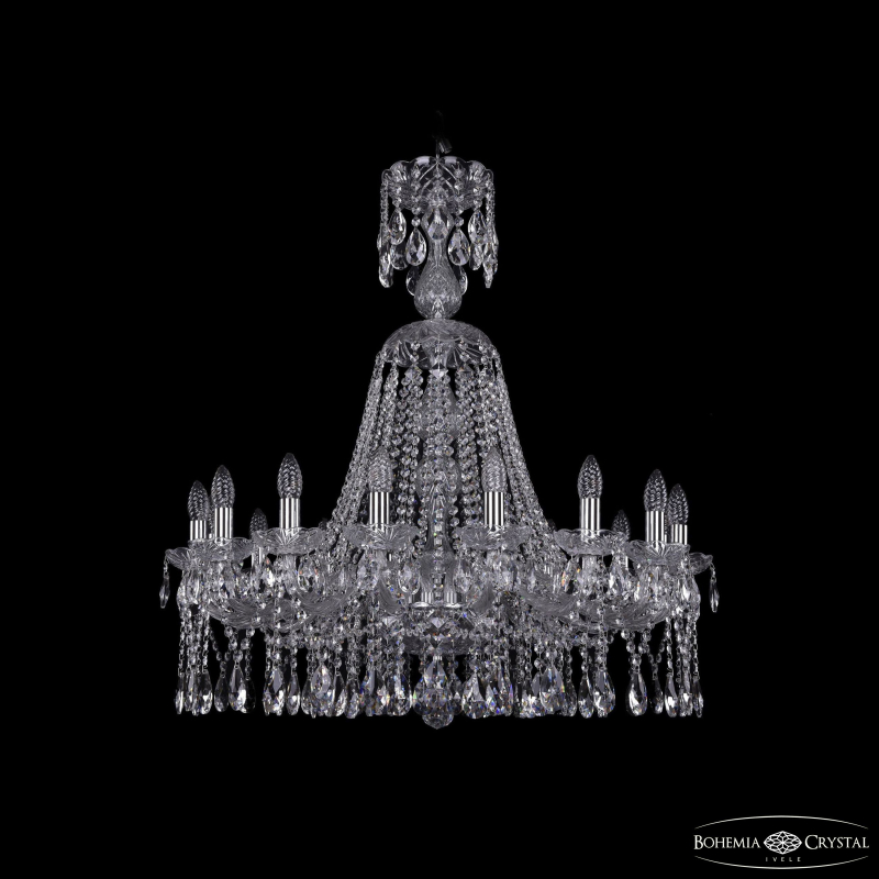 Подвесная люстра Bohemia Ivele Crystal 1413/16/300/XL-91 Ni