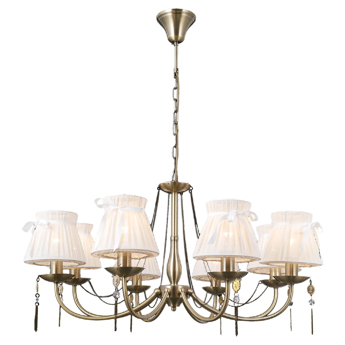 Подвесная люстра Illumico IL0023-8PSQ-24 AB CASTOR