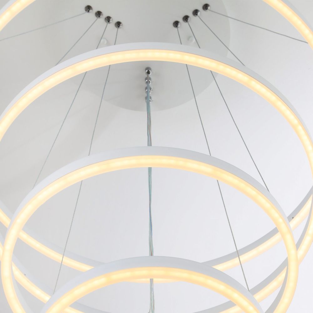 Каскадная люстра LED4U 55000-4 WH