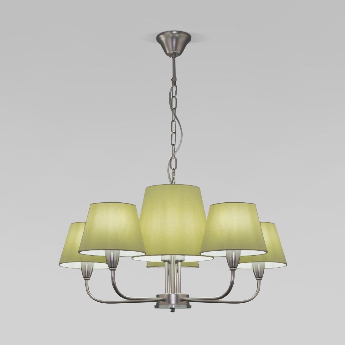 Подвесная люстра Eurosvet Milos 60153/8 никель a064991