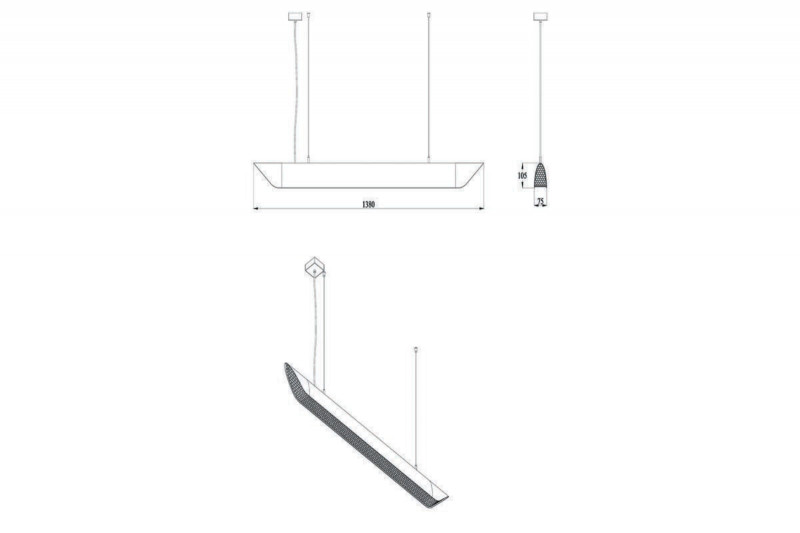 Подвесной светильник Donolux DL20081S138WW36 White