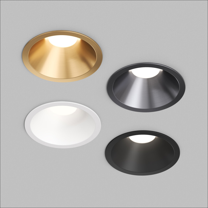 Встраиваемый светильник Denkirs Shine Glow DK2431-BK