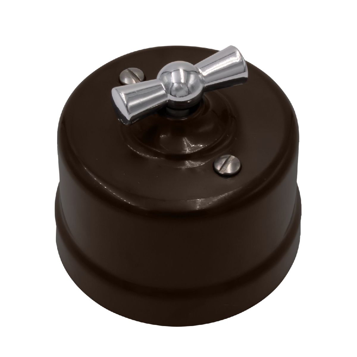 Выключатель одноклавишный Bironi Лизетта B1-201-22-S