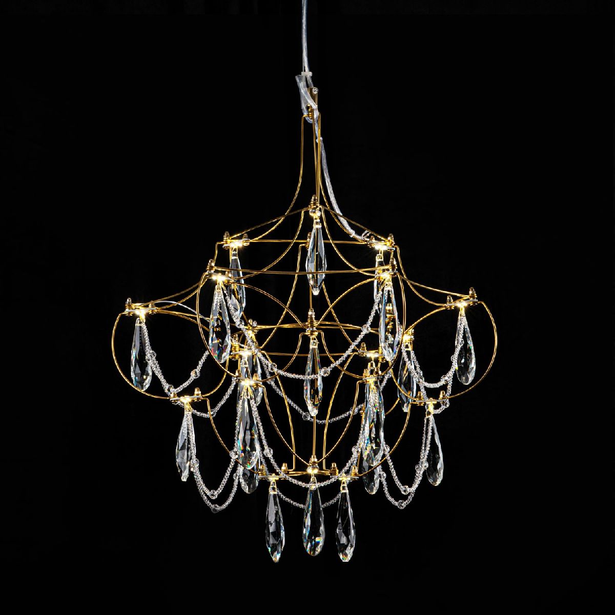 Подвесной светильник хрустальный Modelux ML.5601.400P BS