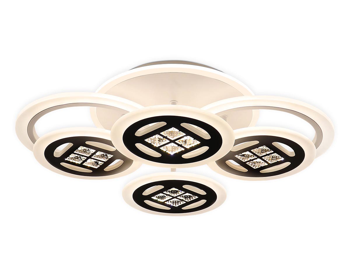 Потолочная светодиодная люстра Ambrella Light Acrylica Ice FA2951