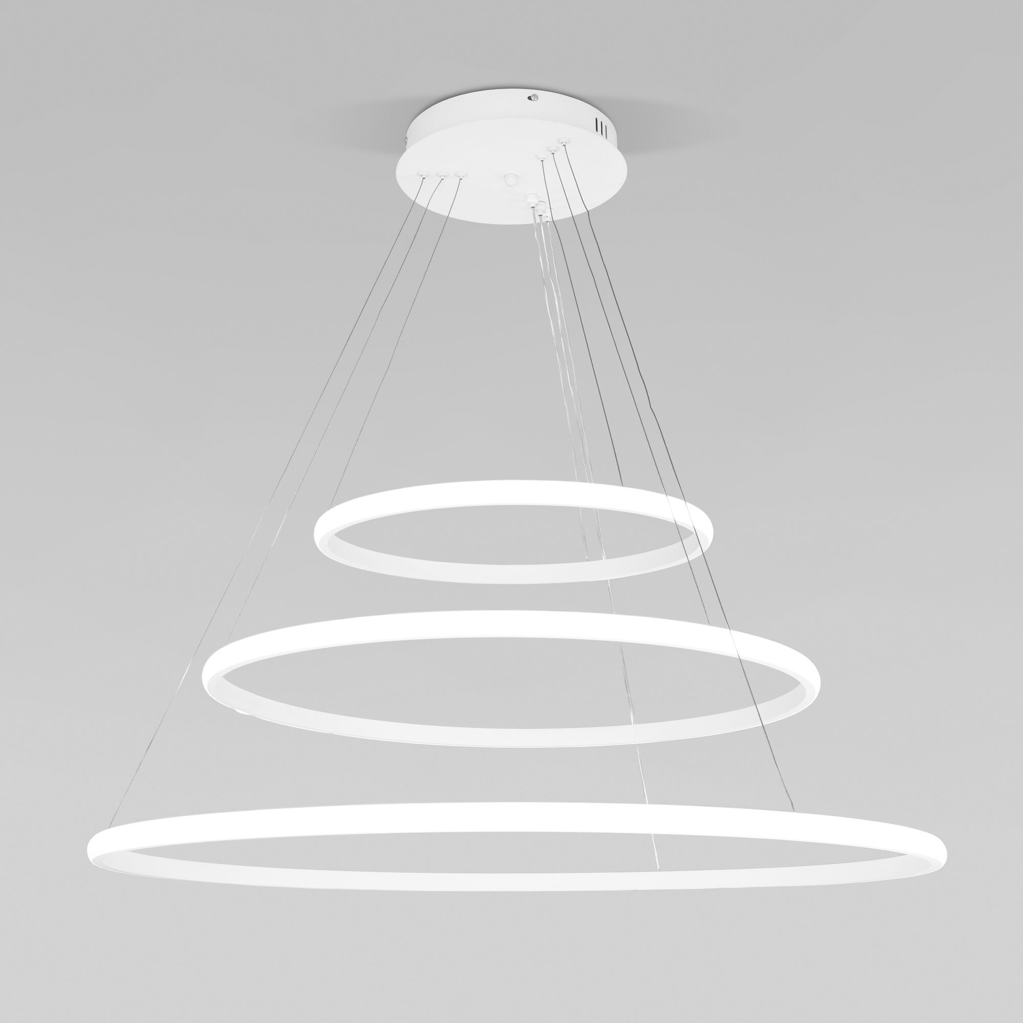 Подвесная люстра Eurosvet Collars 90264/3 белый в Москве