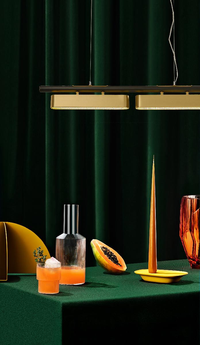 Подвесная светодиодная люстра Milosh tendence 0750CL-2AB