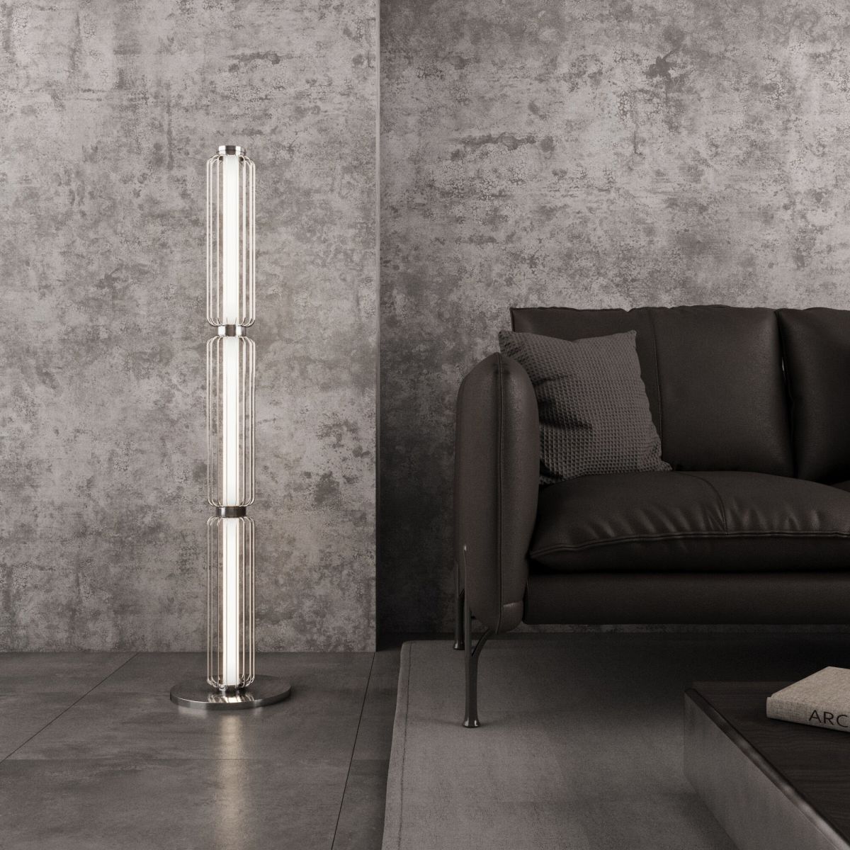 Торшер Eurosvet Argent 309052 LED хром a071558