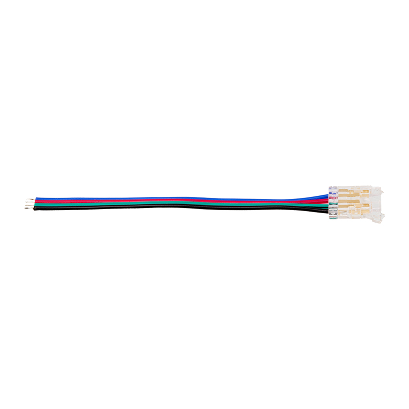 Коннектор (3шт.) Wolta WLS-4PIN-RGB-10MM-1