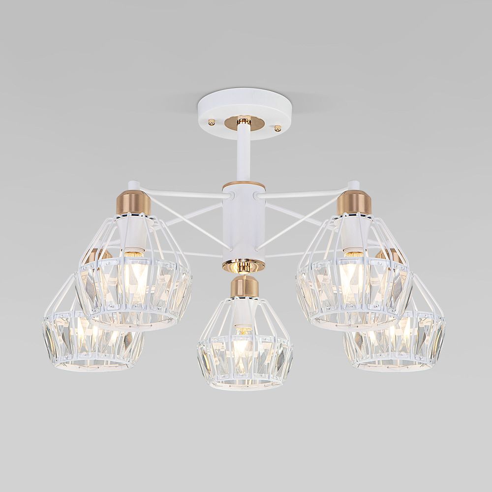 Потолочная люстра Eurosvet Lord 70075/5 белый