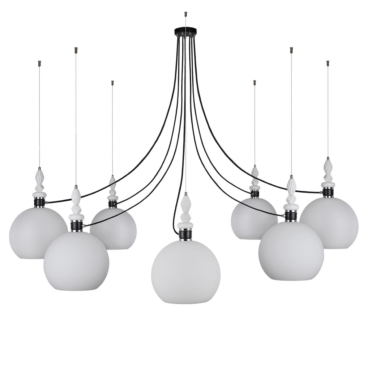 Подвесная люстра 33 Идеи PND182.07.17CH.003BL-S37WH