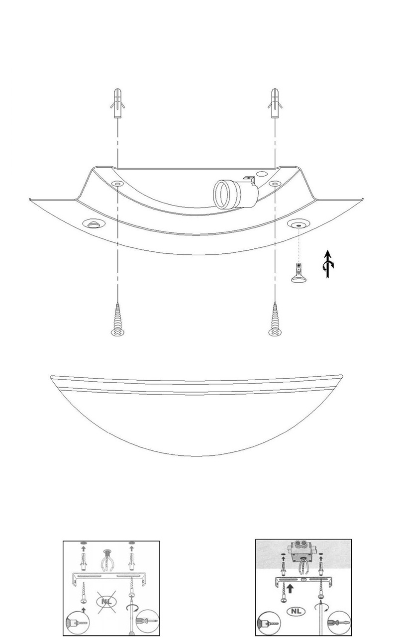 Настенный светильник Lucide Basic 07204/01/70