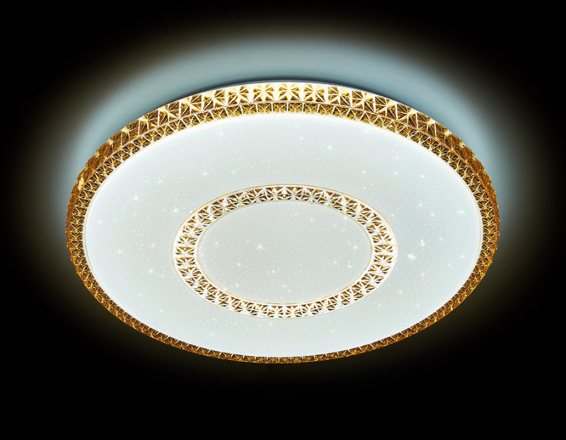 Накладная люстра Ambrella Light F99 CF 96W D500