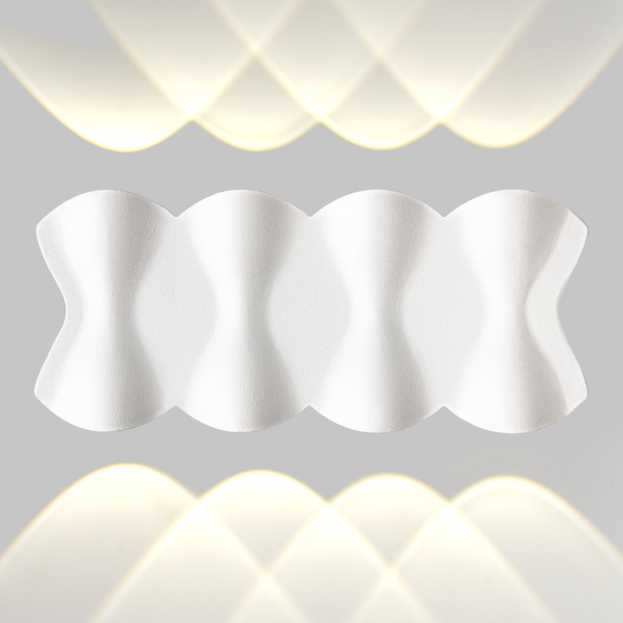 Уличный настенный светильник IMEX Cross IL.0014.0019-8-WH