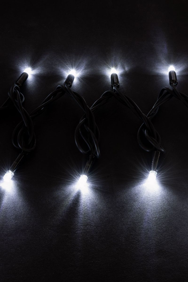 Уличная светодиодная гирлянда TDM Electric СГУ100Б10 250V холодный белый с мерцанием SQ0361-0043