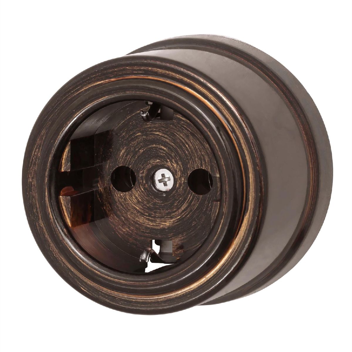 Розетка с заземляющим контактом Bironi Лизетта B1-101-25