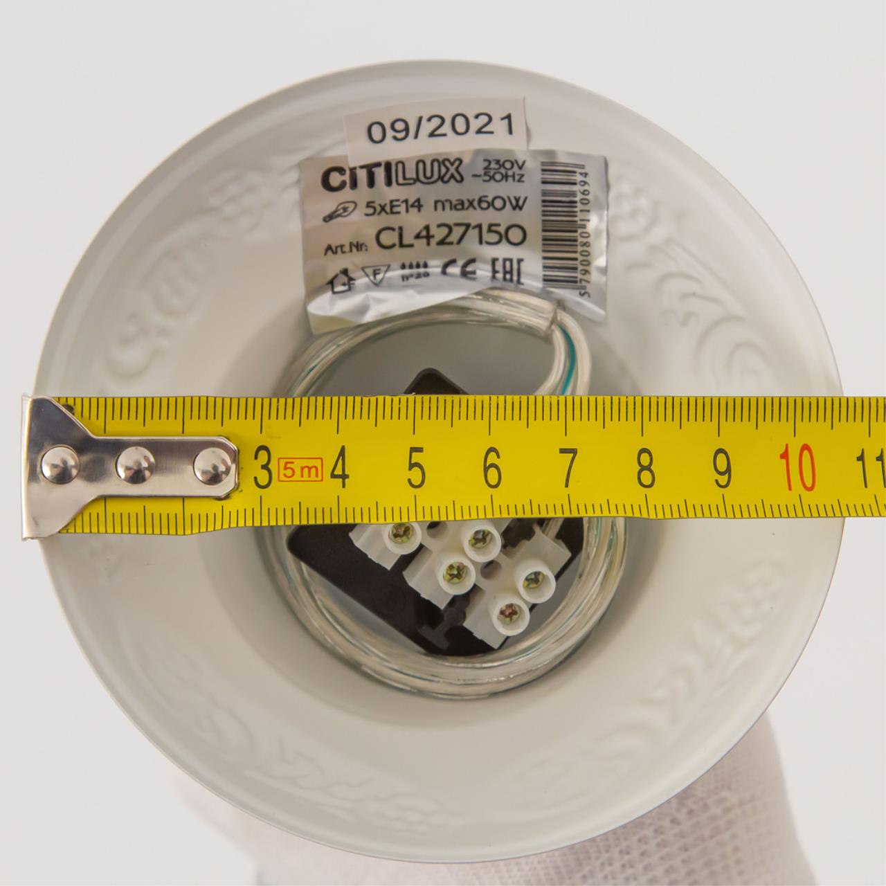 Подвесная люстра Citilux Ровена CL427130