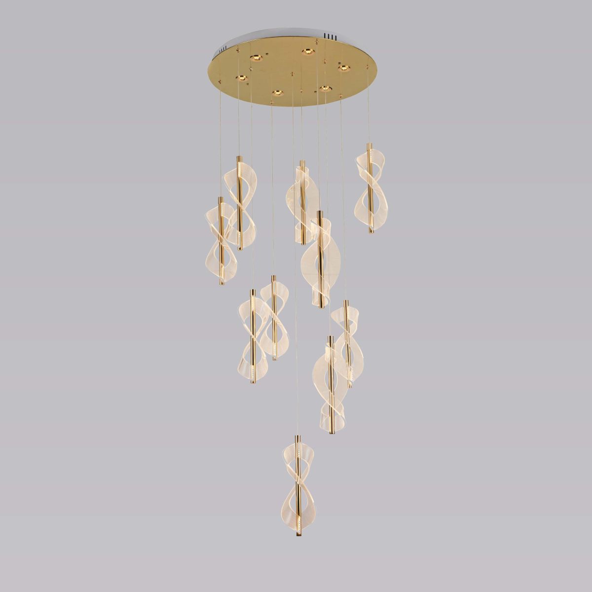 Каскадная люстра Alfa Light F1424-10