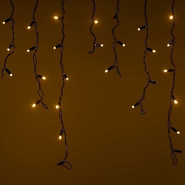 Светодиодная гирлянда Arlight ARD-Edge-Classic-2400x600-Black-88LED-Flash Warm/Warm 031192