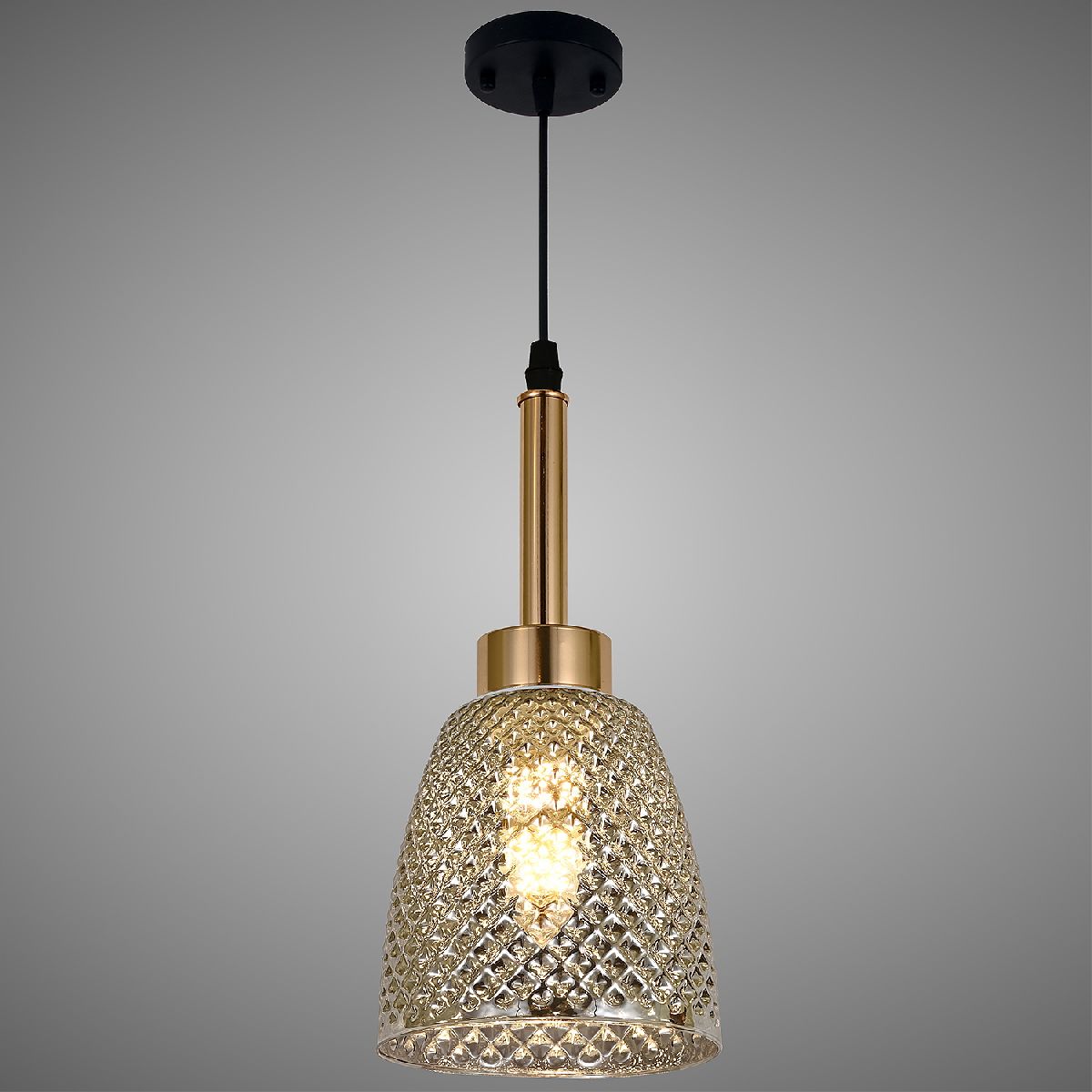 Подвесной светильник Reluce 09011-0.9-01 SMOKE