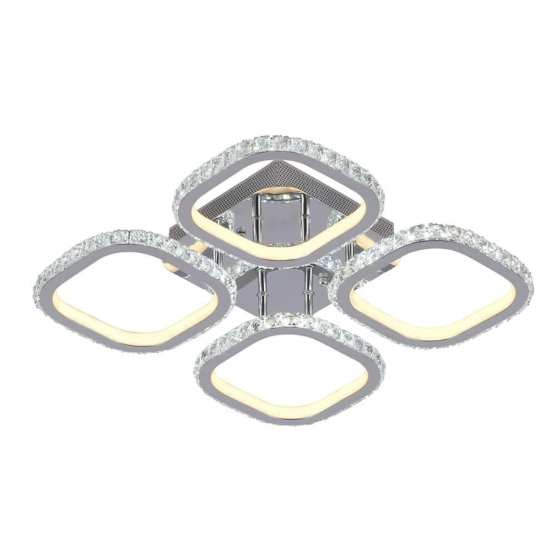 Потолочная светодиодная люстра Seven Fires Флери SF7014/4CS-CR