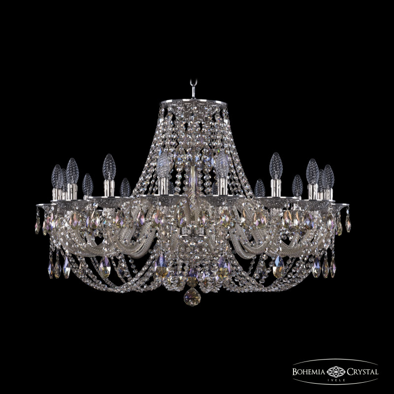 Подвесная люстра Bohemia Ivele Crystal 16106/16/300 Ni M801
